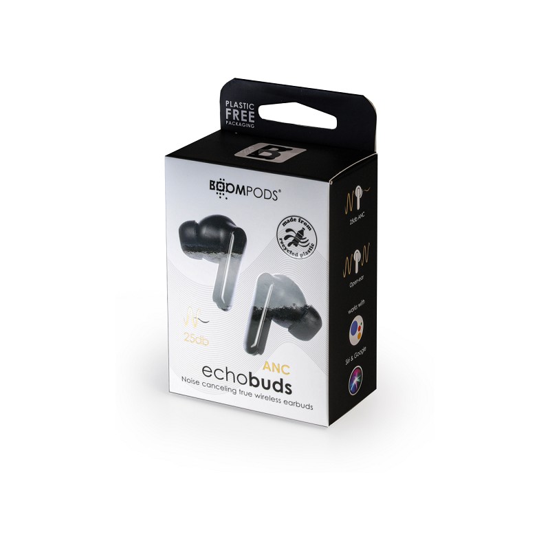 Boompods Echobuds ANC schwarz