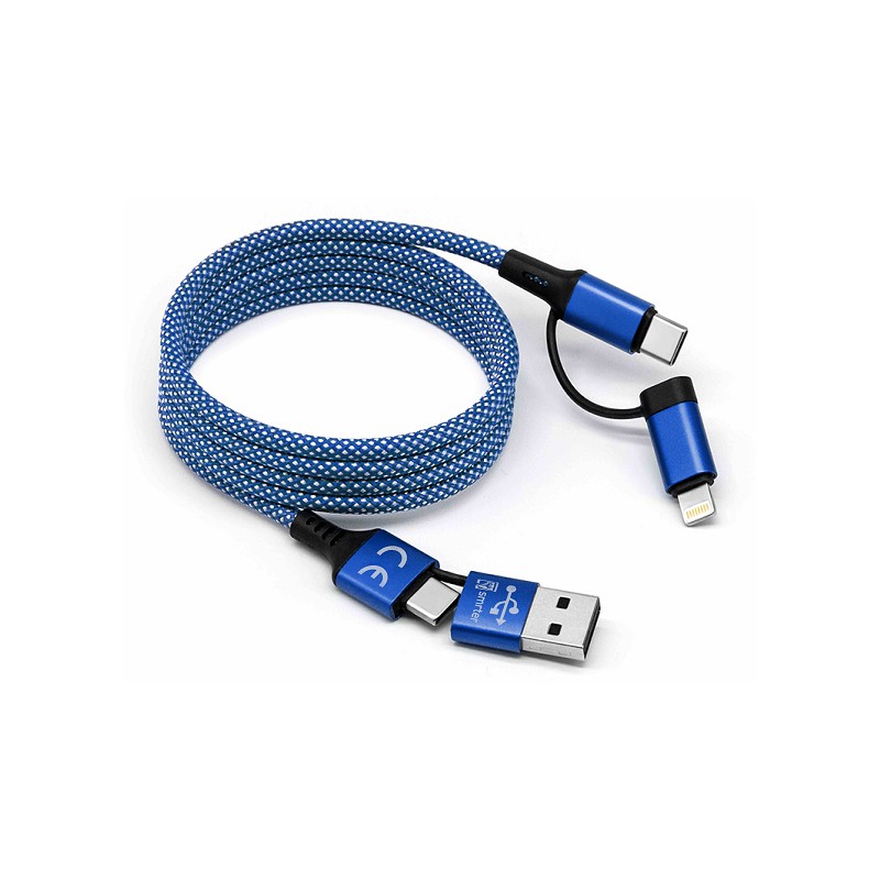 Smrter Ladekabel magnetisch USB-A/USB-C/Lightning
