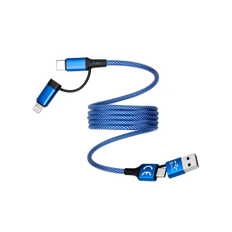 Smrter Ladekabel magnetisch USB-A/USB-C/Lightning