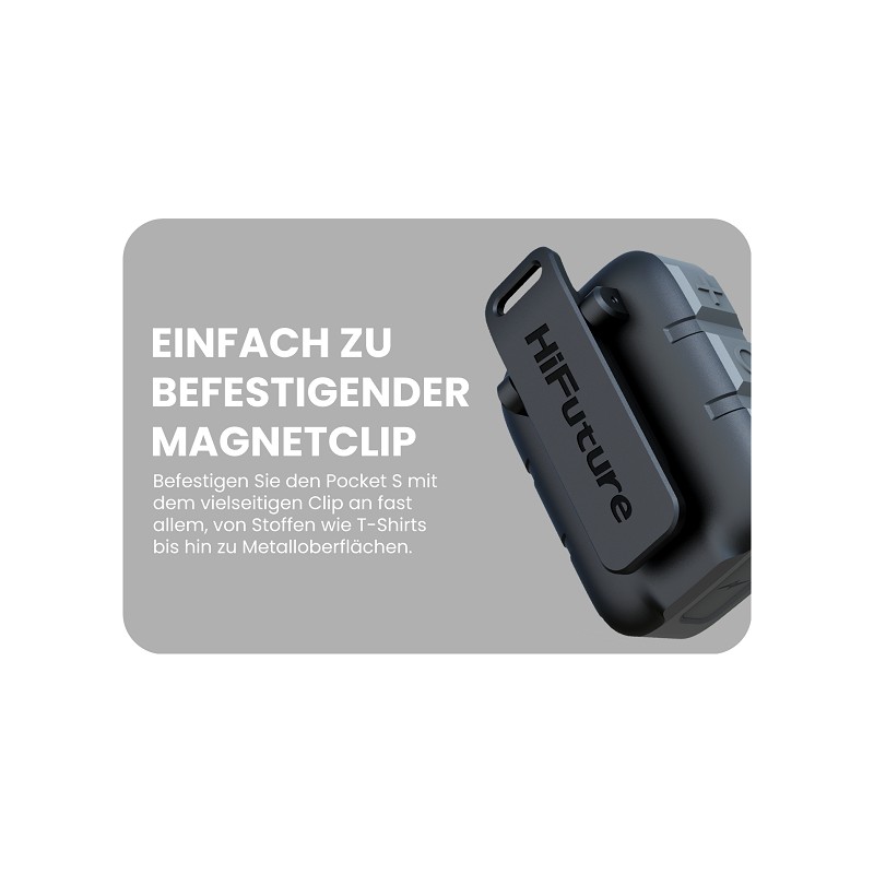 HiFuture Pocket S Lautsprecher schwarz