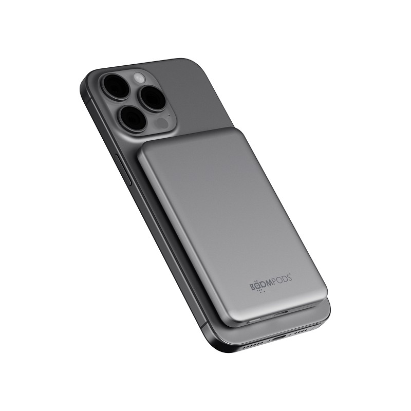 Boompods magnetische Powerbank 5.000 mAh