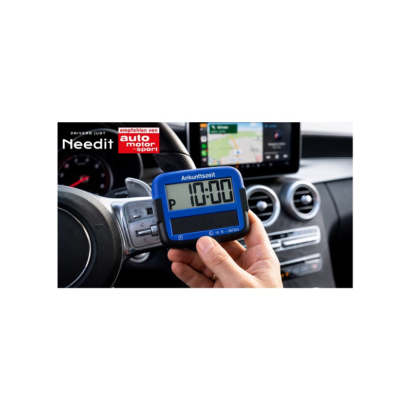 Needit Park MICRO SOLAR Blau Parkscheibe
