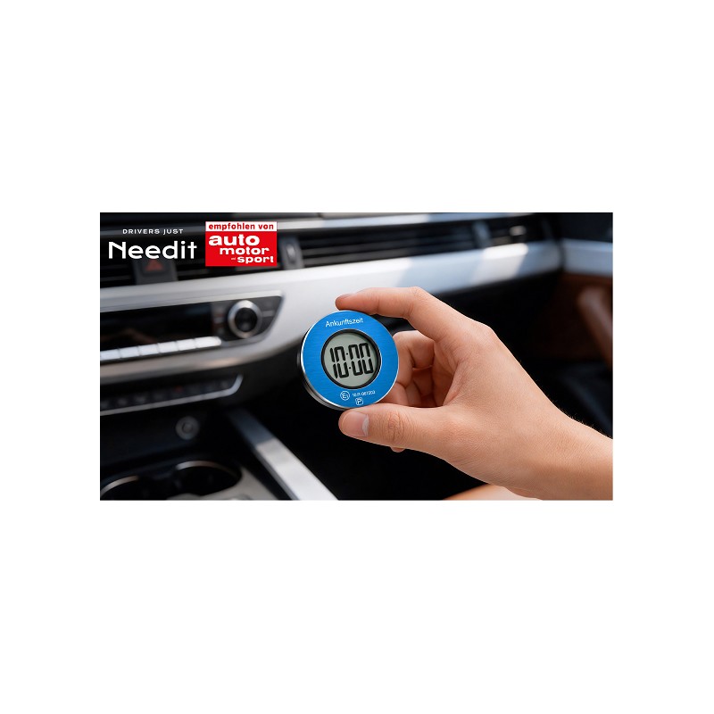 Needit ParkOne Blau Parkscheibe