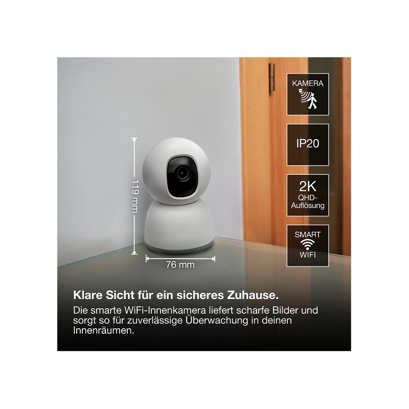 OSRAM SMART+ WIFI Camera 360 weiß