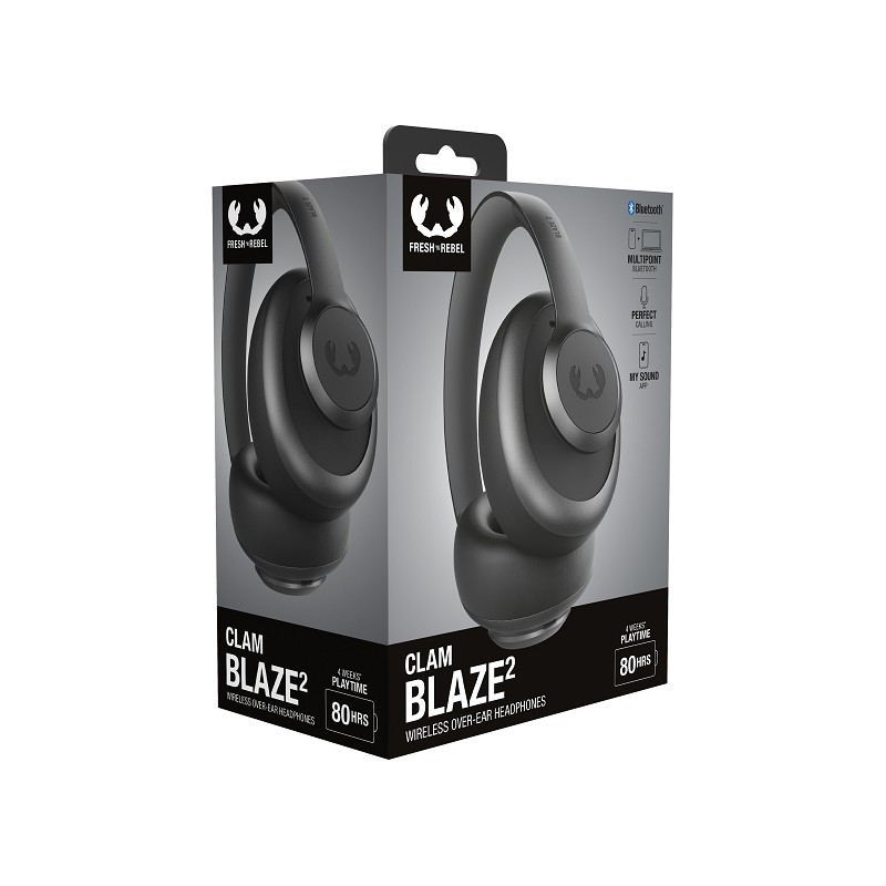 Fresh 'n Rebel Blaze 2 Storm Grey Over-Ear Kopfhörer