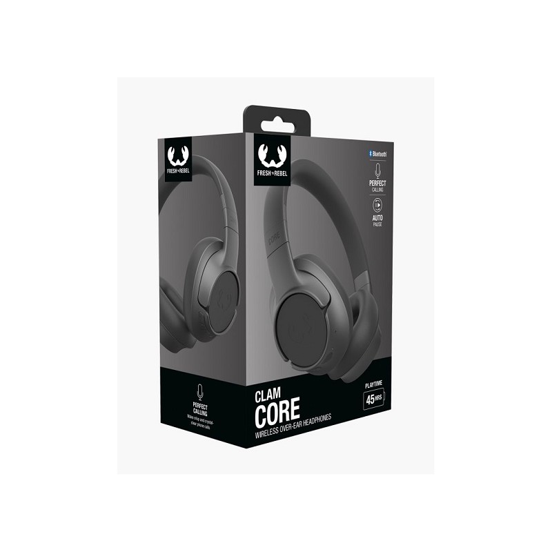 Fresh 'n Rebel Clam Core Over Ear Kopfhörer Grey
