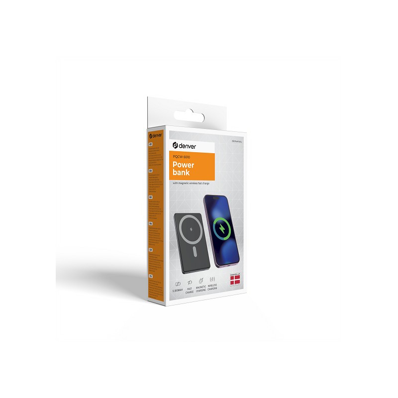 Denver 5.000 mAh Magnetische Powerbank