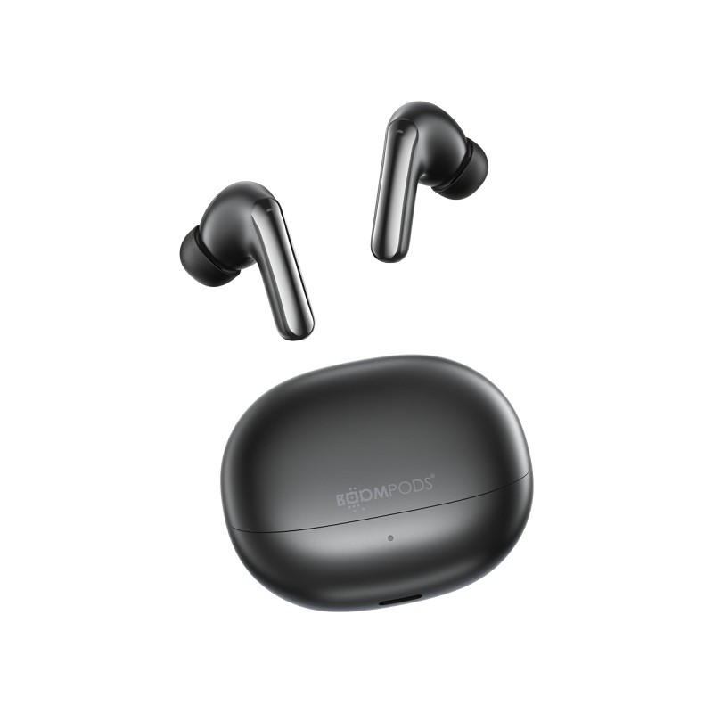 Boompods Bassline Hush Pro In-Ear Kopfhörer schwarz