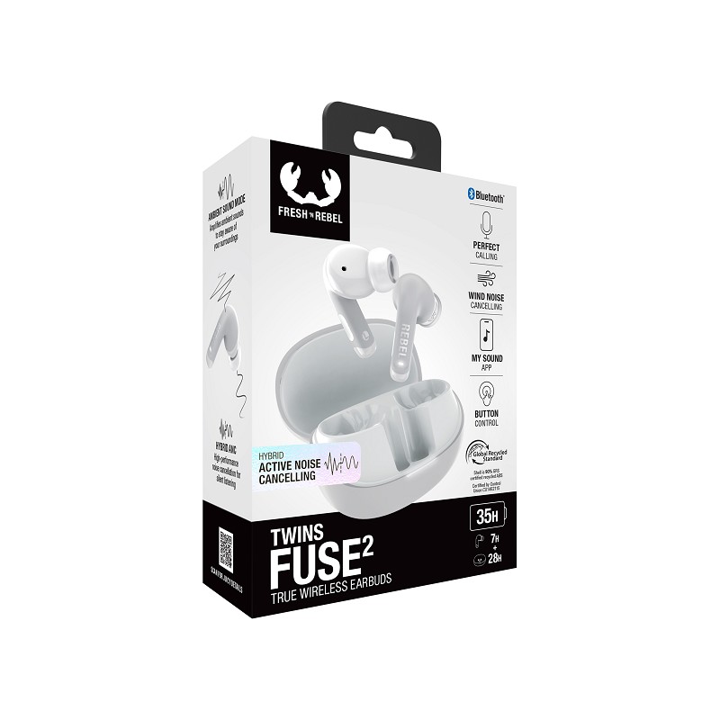 Fresh n Rebel Twins Fuse 2 ANC In-Ear Kopfhörer white