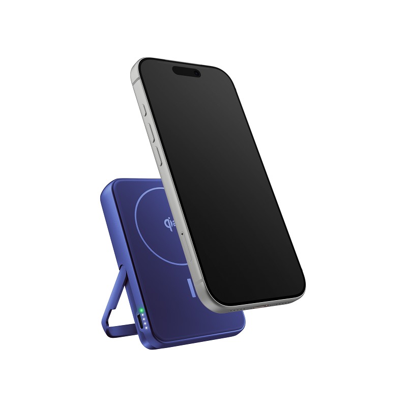 Fresh 'n Rebel Magnetic Wireless Powerbank 10000 mAh blau