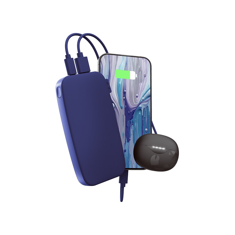 Fresh 'n Rebel Powerbank 12.000 mAh blau