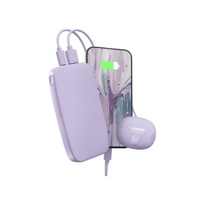 Fresh 'n Rebel Powerbank 12.000 mAh lilac