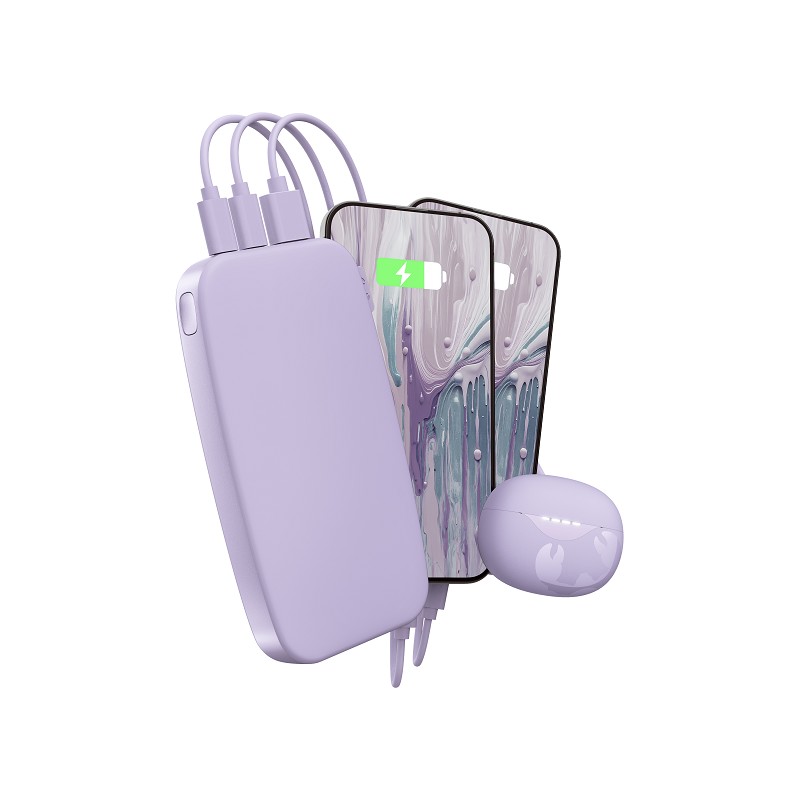 Fresh 'n Rebel Powerbank 18.000 mAh lilac