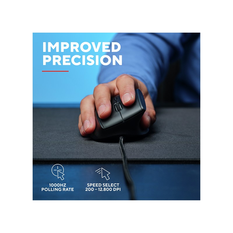 Trust Rexxa ergonomic Maus (GXT145)