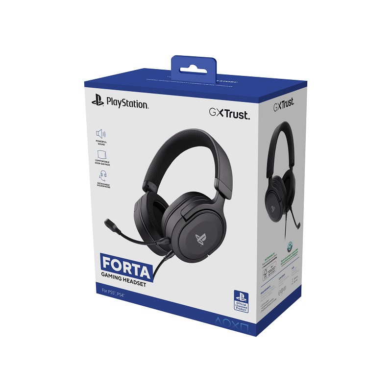 Trust Gaming Forta Headset GXT498W PS5 schwarz