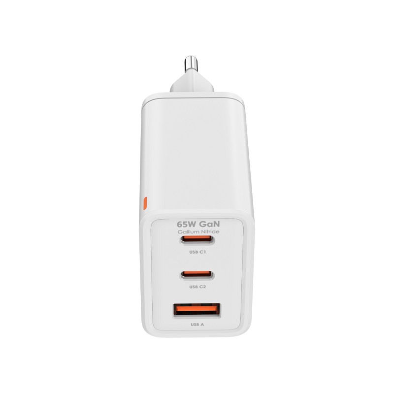 Boompods Ladegerät 65W weiss