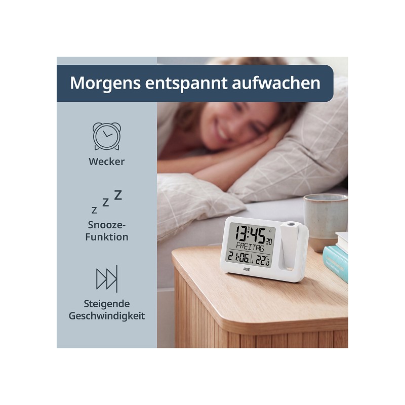 ADE Digitale Projektionsuhr