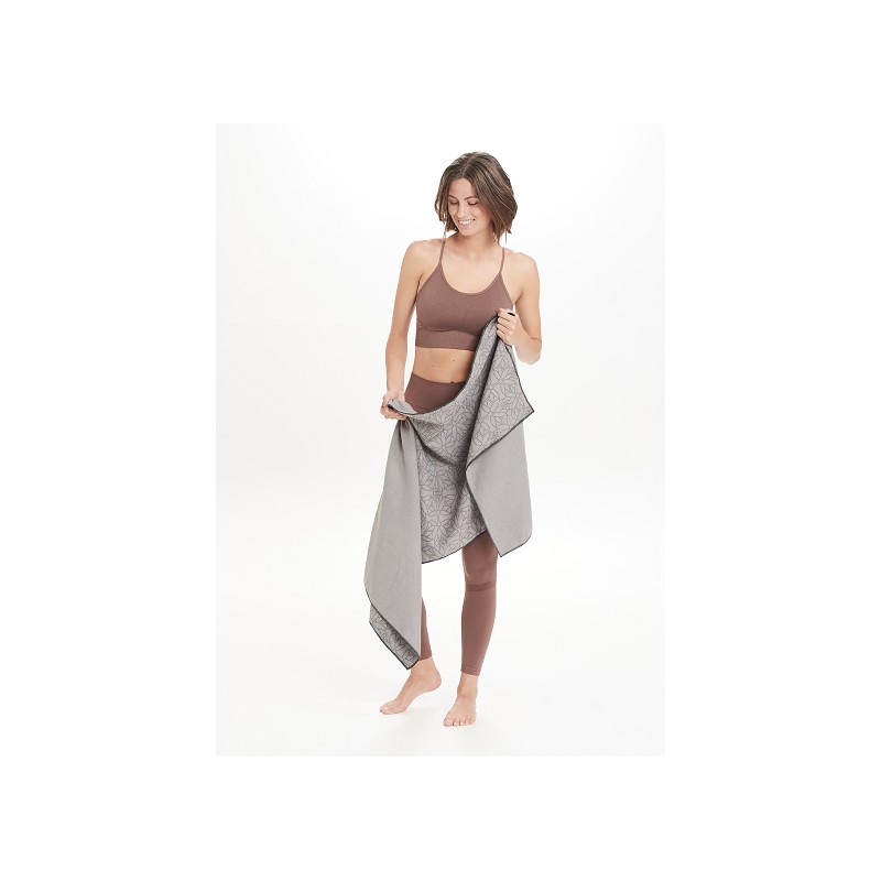 ATHLECIA Yoga-Handtuch, grau