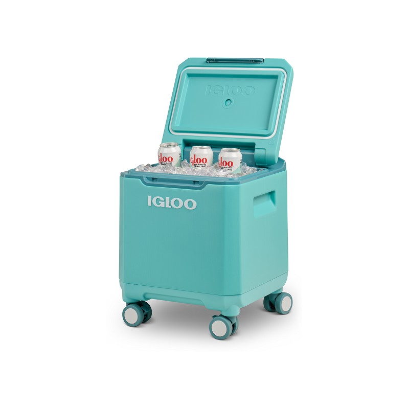 IGLOO Kühlbox TAG-A-LONG TOO 360 SPINNER, türkis