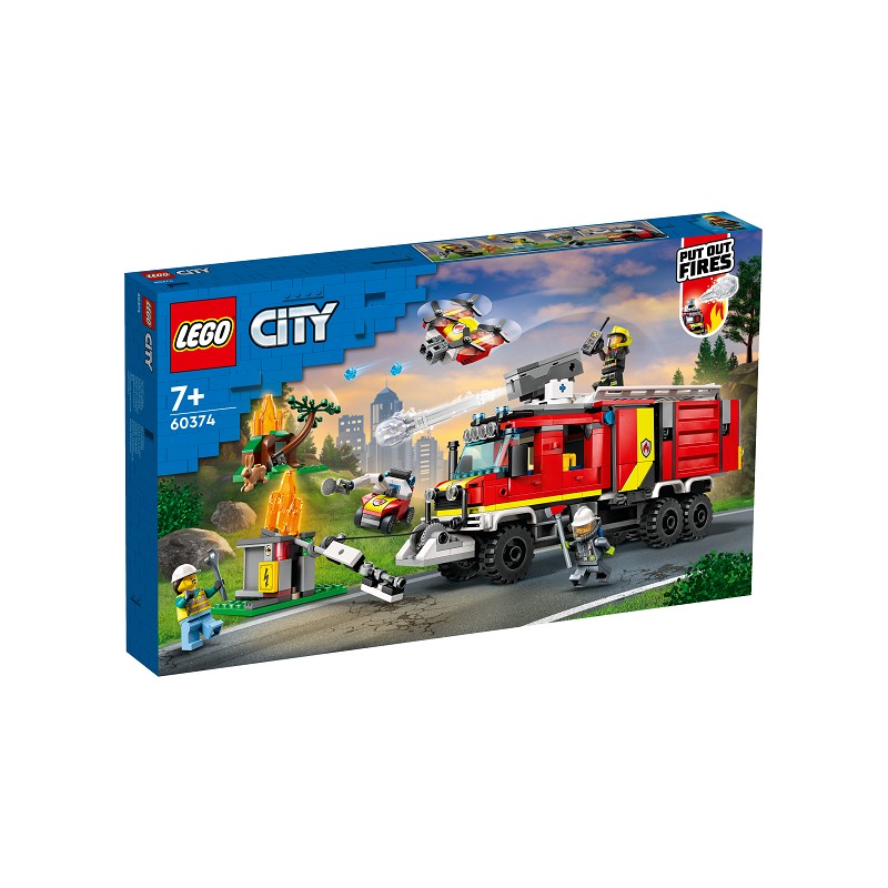 LEGO® City Einsatzleitwagen der Feuerwehr