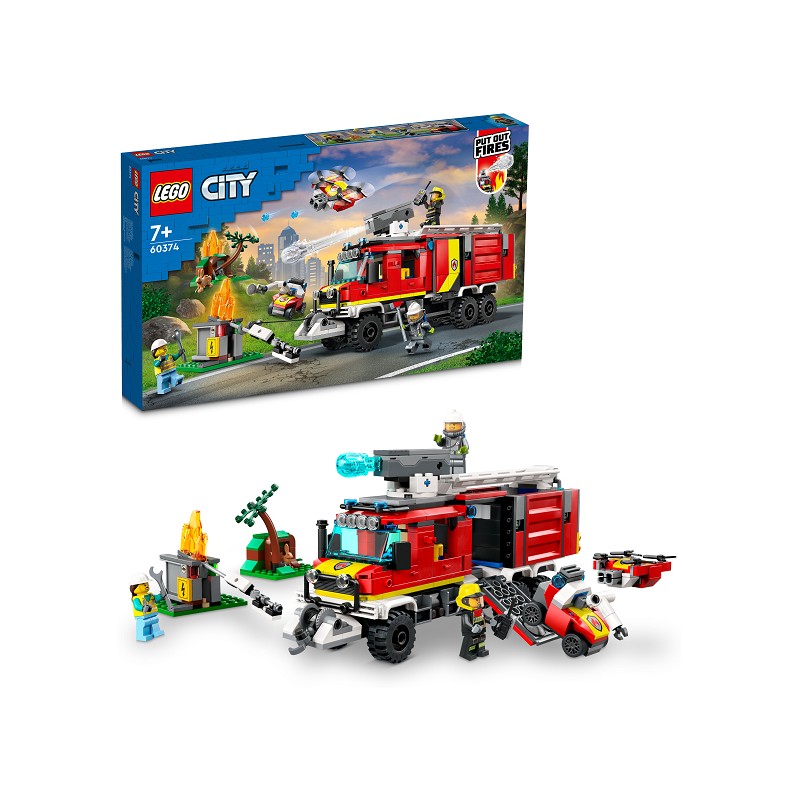 LEGO® City Einsatzleitwagen der Feuerwehr