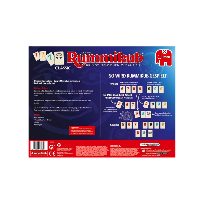 Jumbo Spiele Rummikub Classic