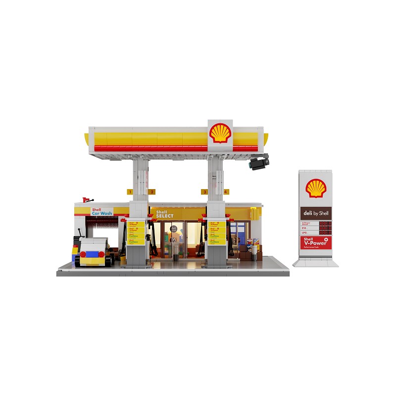 CaDA Shell Tankstelle mit Shop