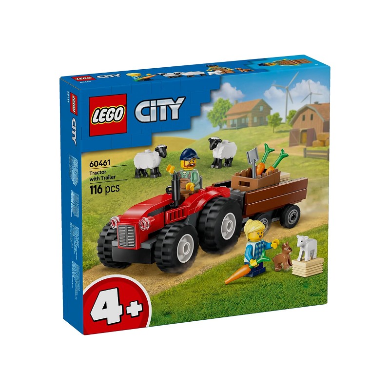 LEGO City Traktor mit Anhänger
