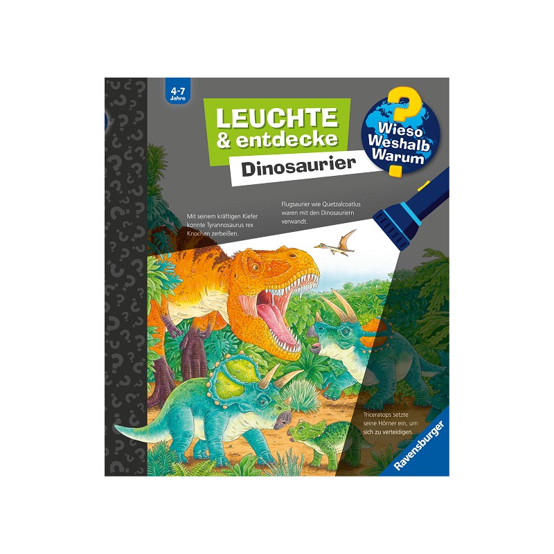Ravensburger WWW-Buch - Leuchte und entdecke - Dinosaurier