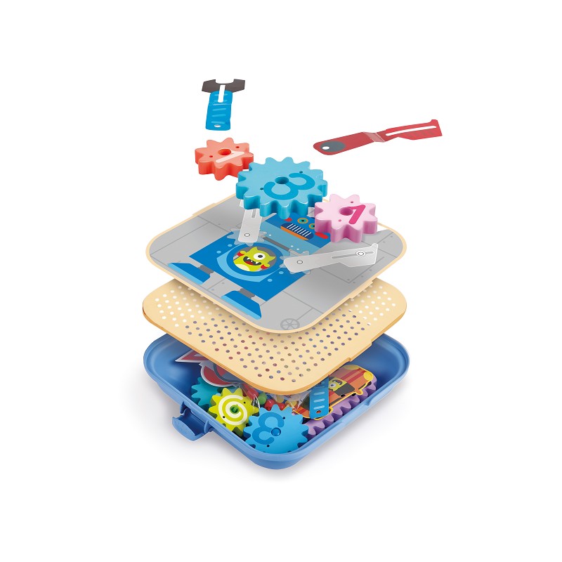 Hape - Zahnrad Experimentier-Spielset