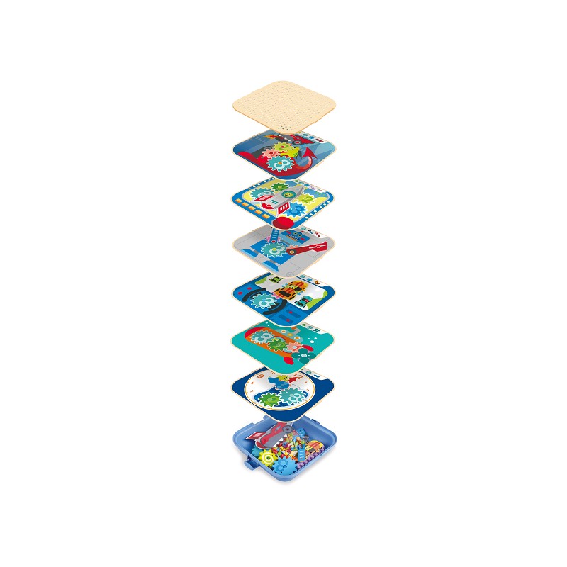 Hape - Zahnrad Experimentier-Spielset