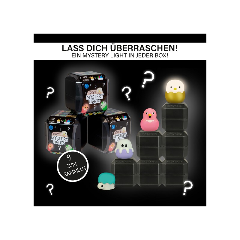 MegaLight - EGGY’S MYSTERY LIGHTS 3er-Pack