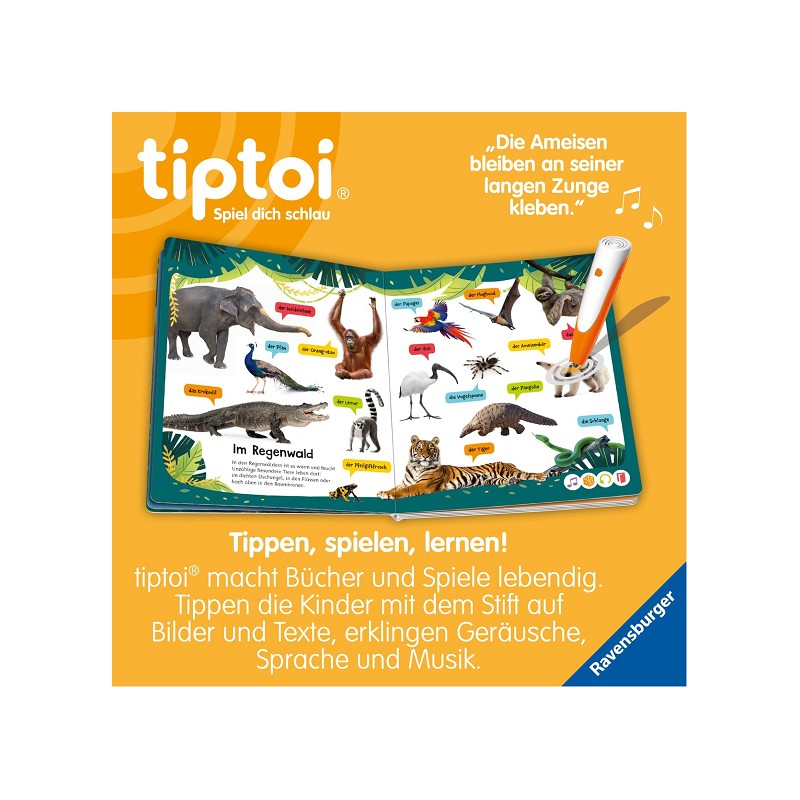 Ravensburger tiptoi® Kennst du diese Tiergeräusche
