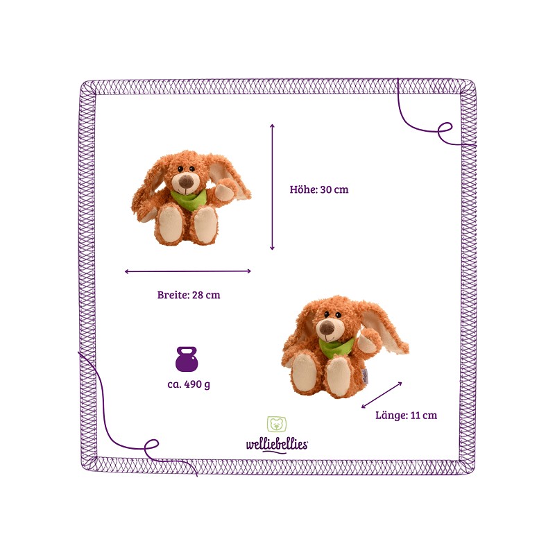 Welliebellies® Hase Wärmekuscheltier