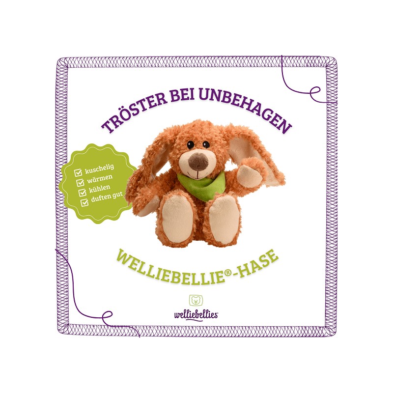 Welliebellies® Hase Wärmekuscheltier