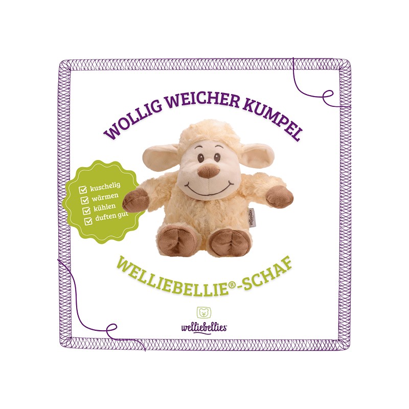 Welliebellies® Schaf Wärmekuscheltier