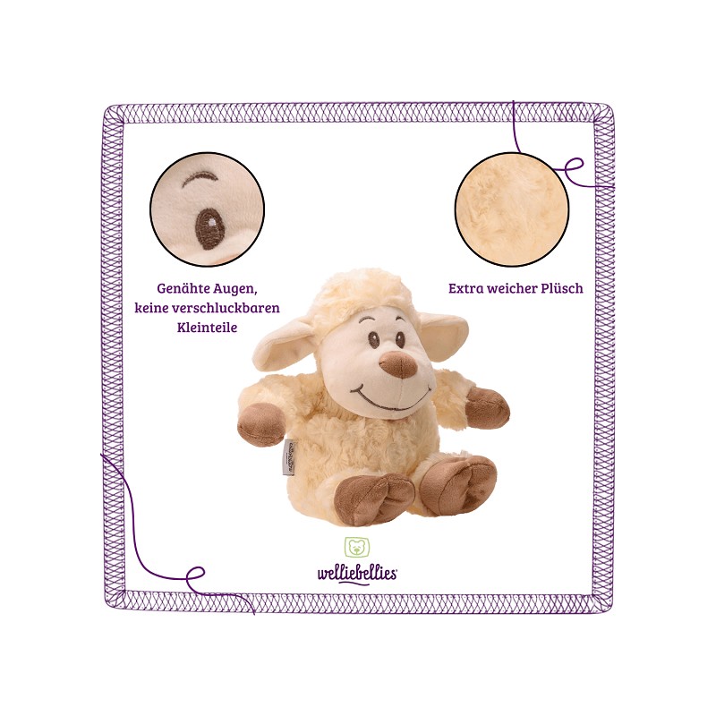 Welliebellies® Schaf Wärmekuscheltier