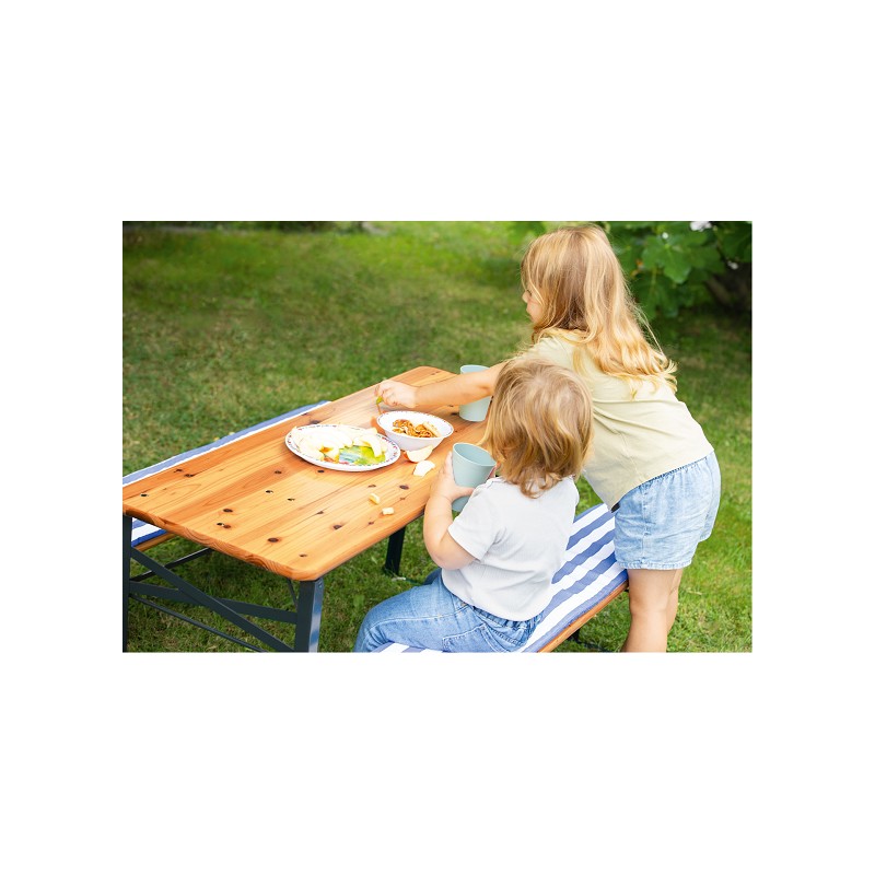 Pinolino Kinderfestzeltgarnitur Sepp + Sitzpolster