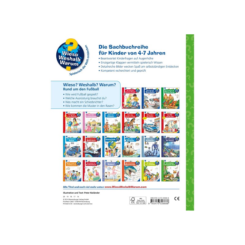 Ravensburger WWW-Buch - Rund um Fussball