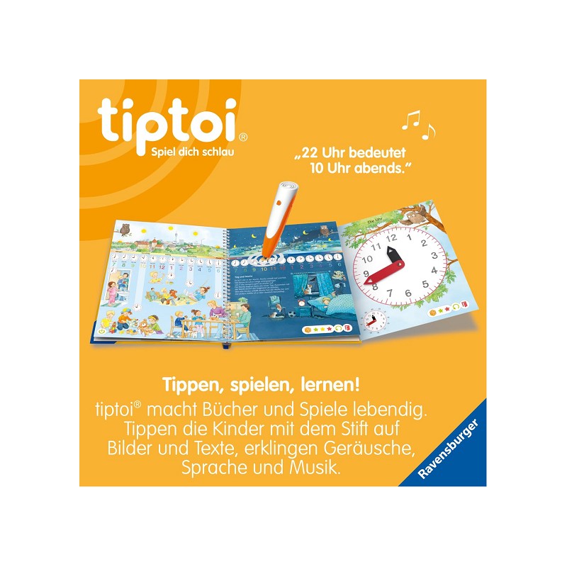 Ravensburger tiptoi® Uhr und Zeit