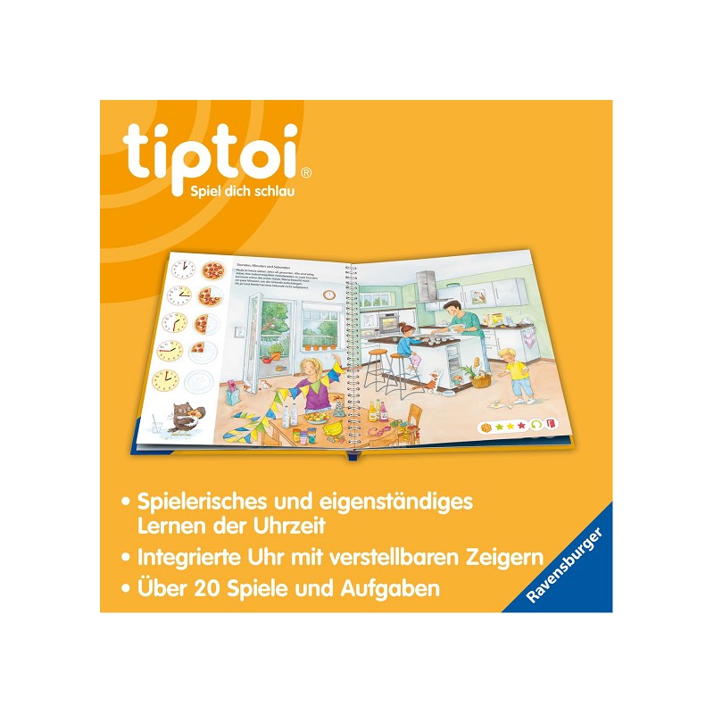 Ravensburger tiptoi® Uhr und Zeit