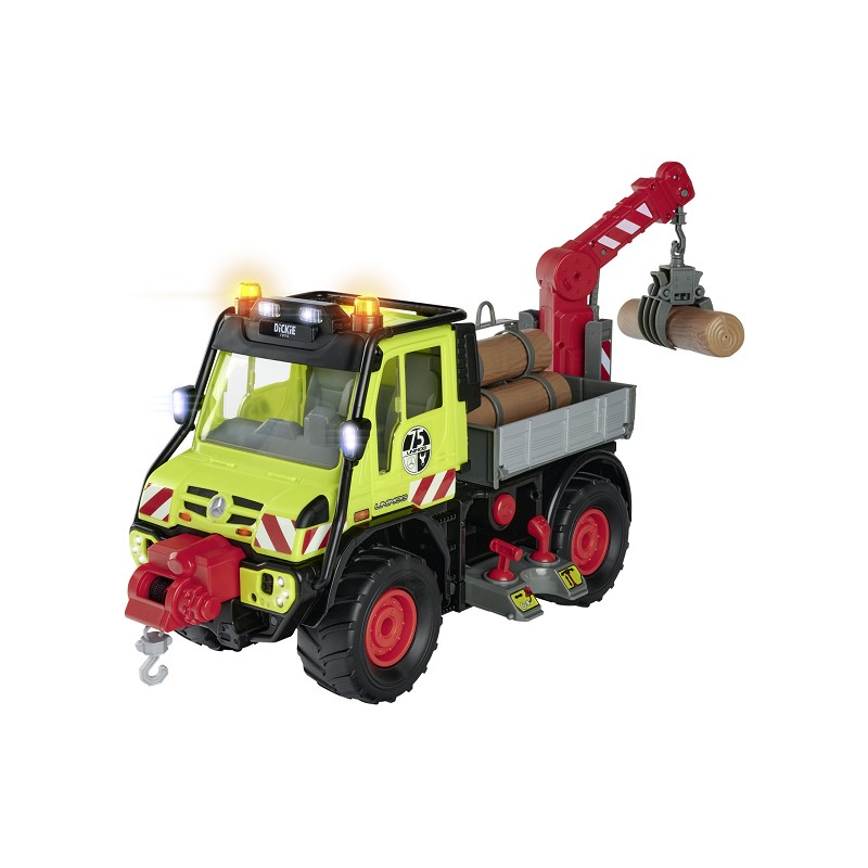 Dickie Toys Unimog U530 Holztransporter