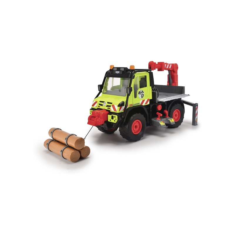 Dickie Toys Unimog U530 Holztransporter