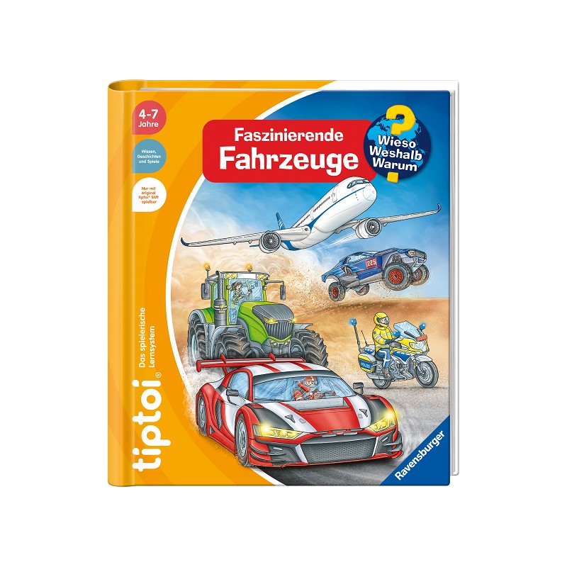 Ravensburger tiptoi® Faszinierende Fahrzeuge