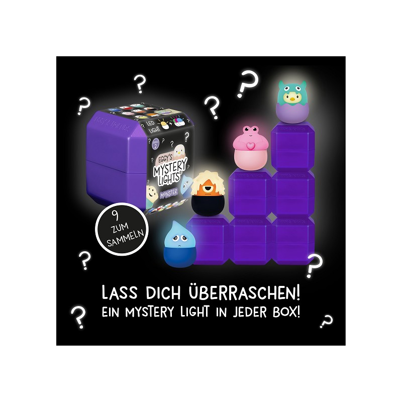 MegaLight Eggy’s Mystery S2 Monster Lights 3er-Pack