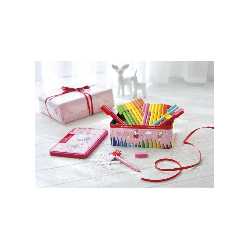 Faber-Castell Filzstift Connector Ballerinabox