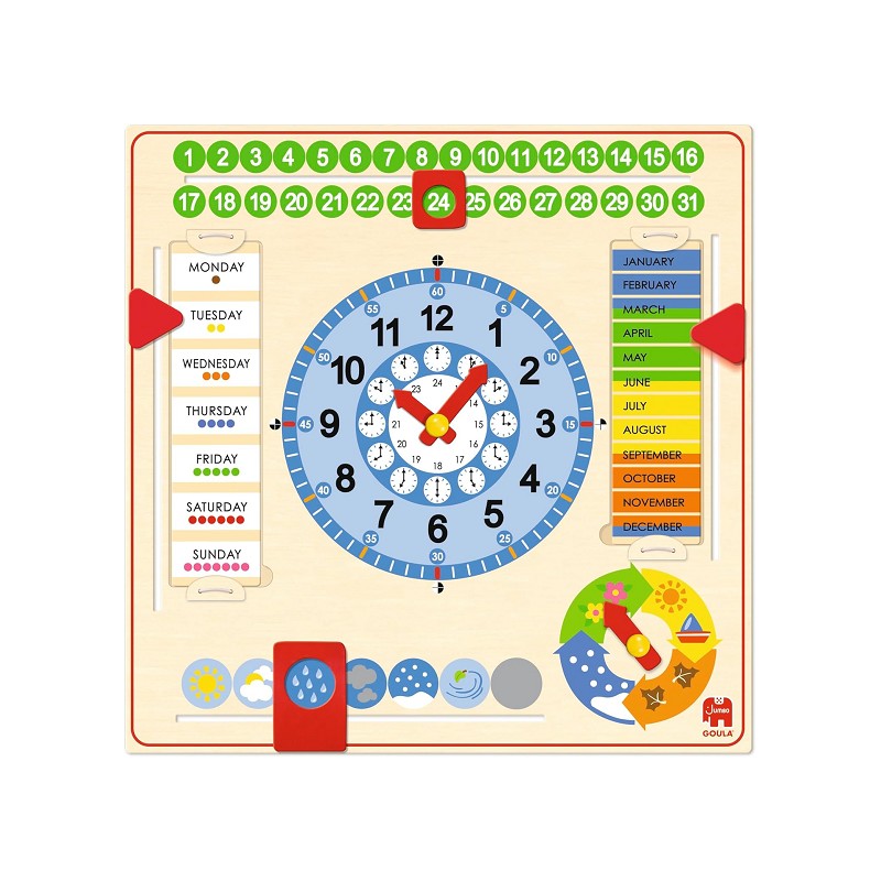 Jumbo Spiele Goula Kalenderuhr