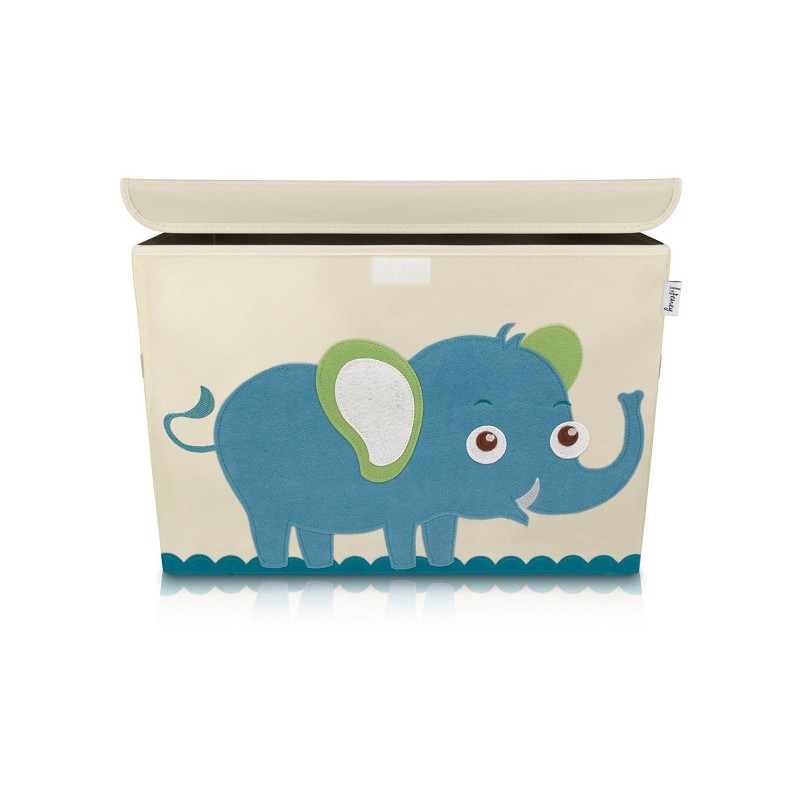 LIFENEY Aufbewahrungsbox Elefant mit Deckel
