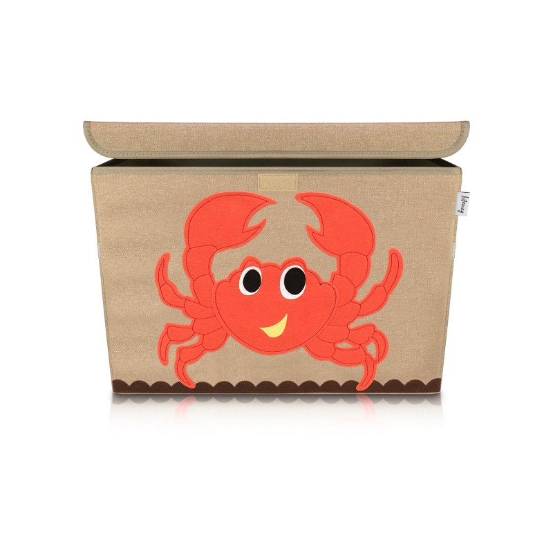 LIFENEY Aufbewahrungsbox Krabbe mit Deckel