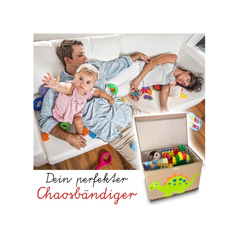 LIFENEY Aufbewahrungsbox Krabbe mit Deckel